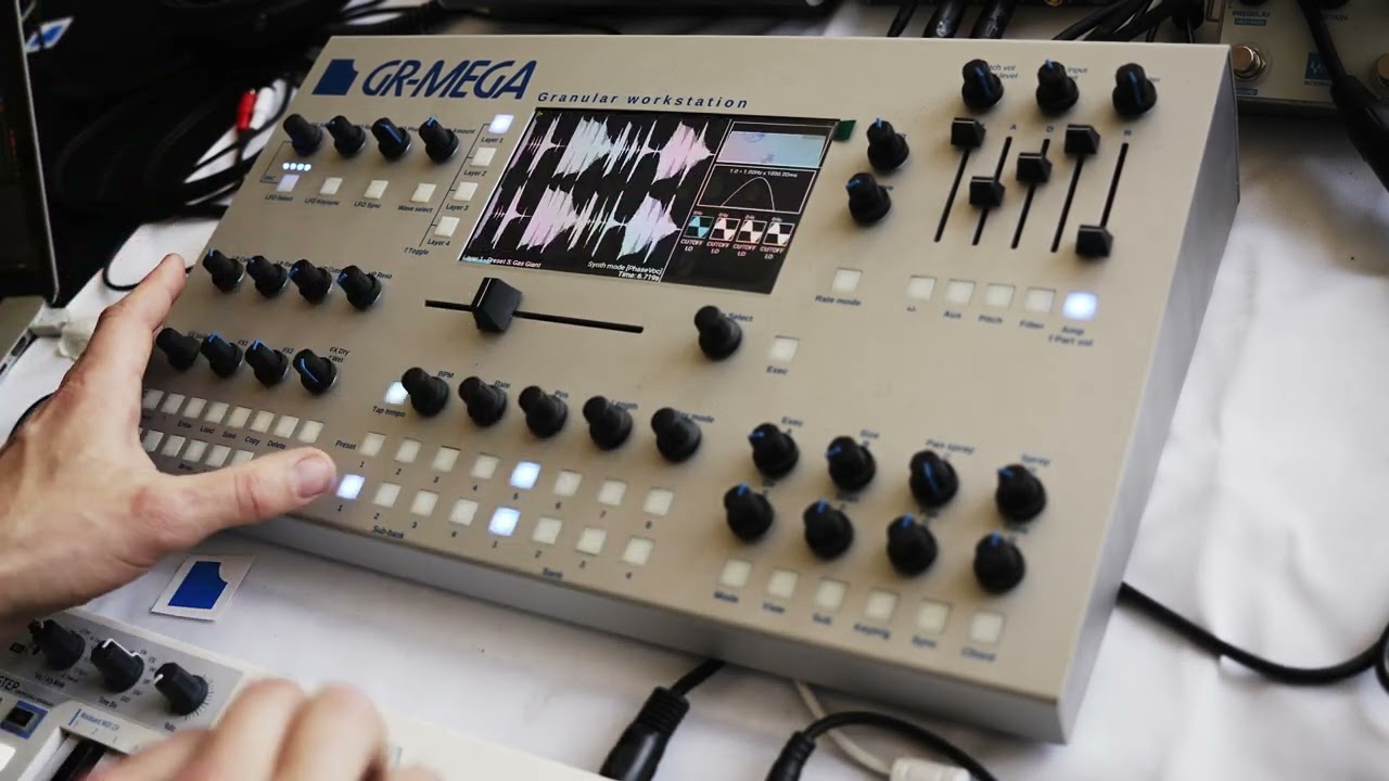 Tasty Chips GR MEGA Granular Workstation Sound Demo (no talking)