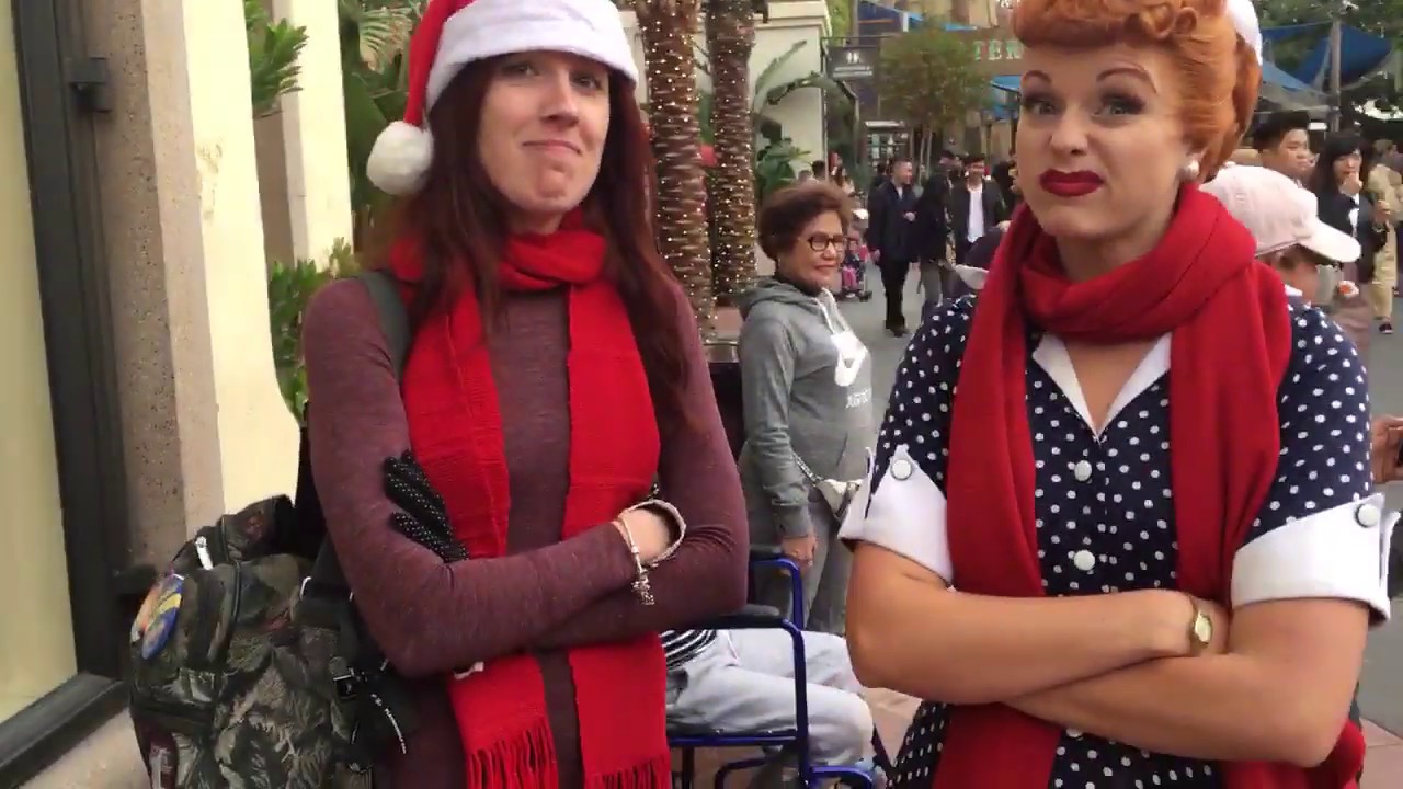 Lucy Ricardo And Meggan Anderson At Universal Studios Hollywood!