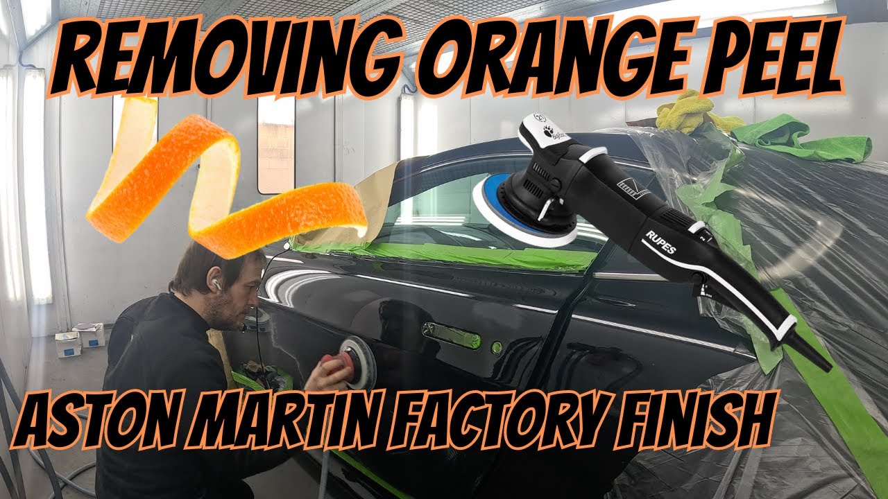 Remove Orange Peel Professionally  Aston Martin Vantage