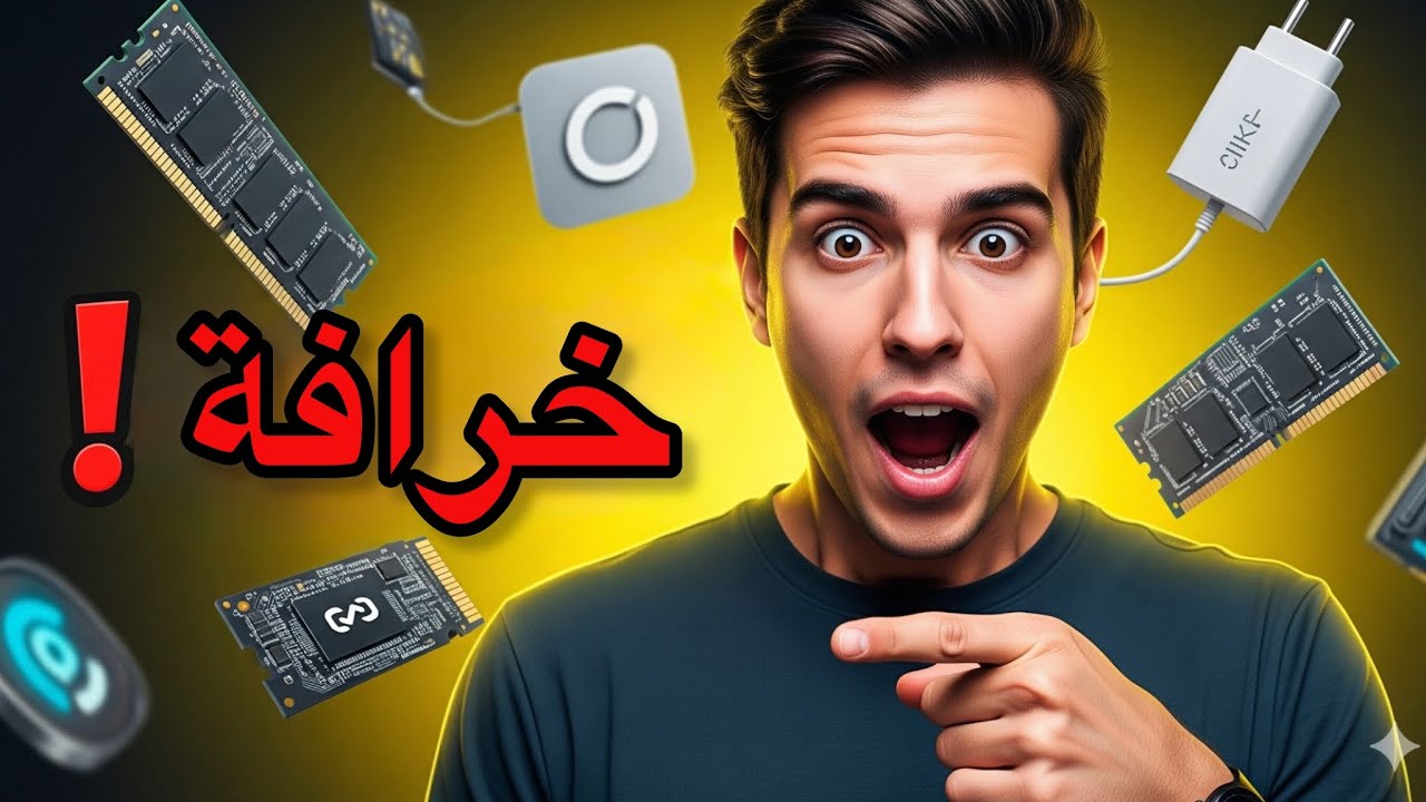 10 خرافات تقنية صدقناها في 2025 🚫 الرام، الشواحن، و SSD