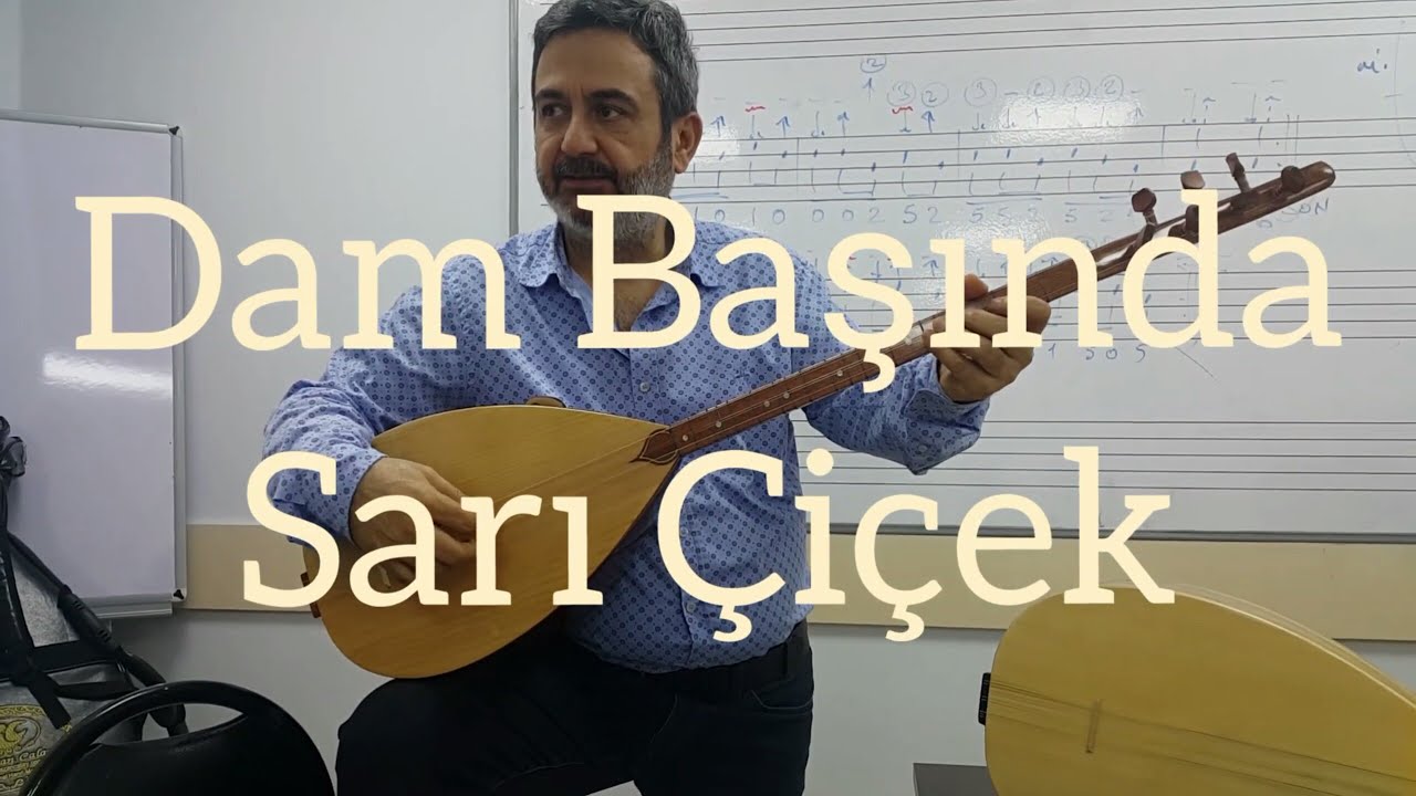 Dam Başında Sarı Çiçek (Feridem) - Bağlama Solfej | Oğuzhan Bolbol