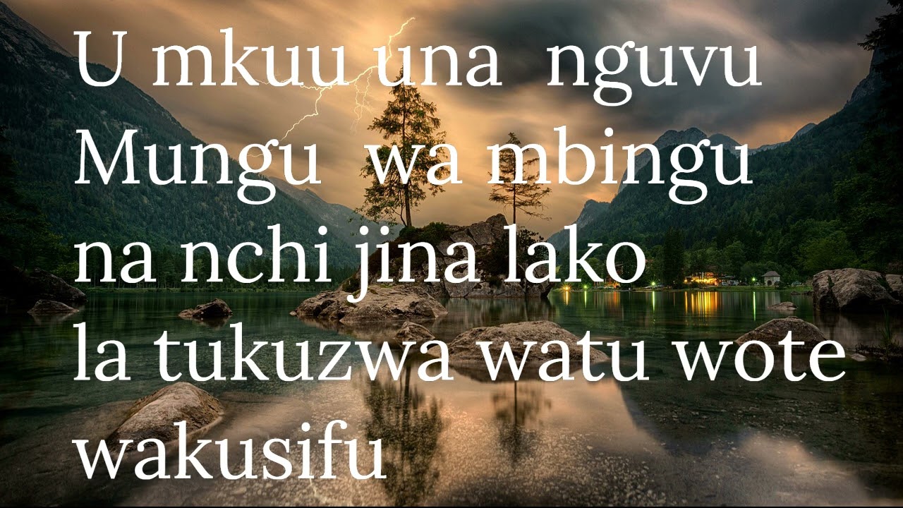 U MKUU UNA NGUVU