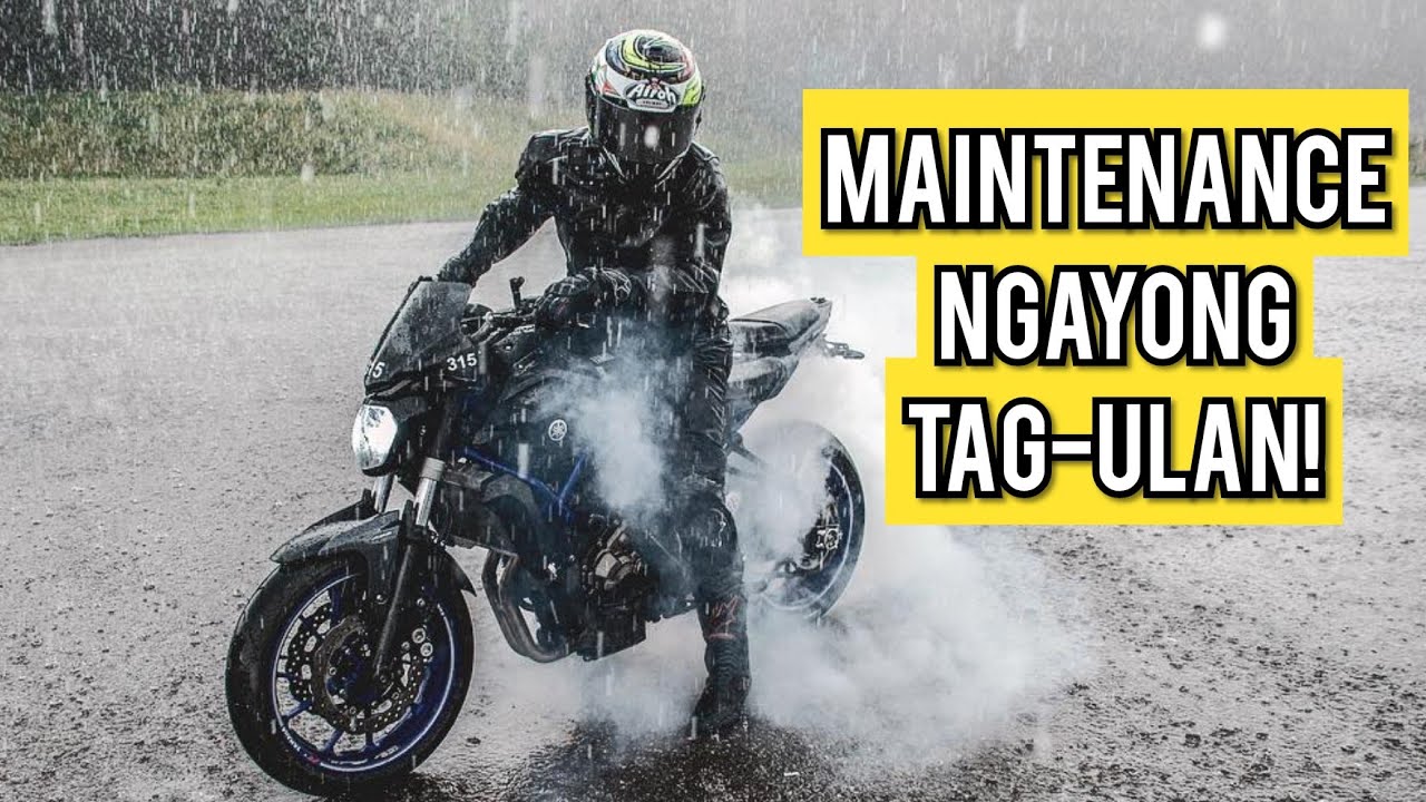 Paano Mag Maintain ng Motor ngayong Tag-Ulan