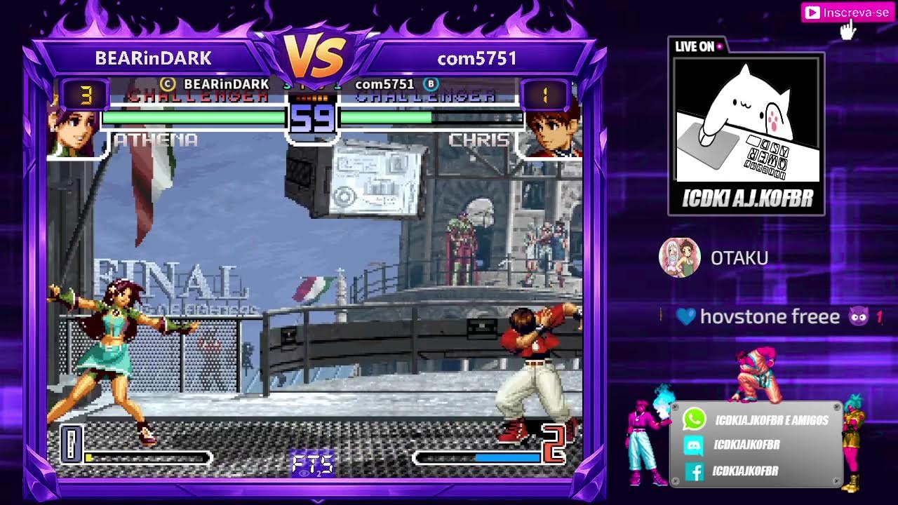 LIVE KOF 2002 ALEATORIAS