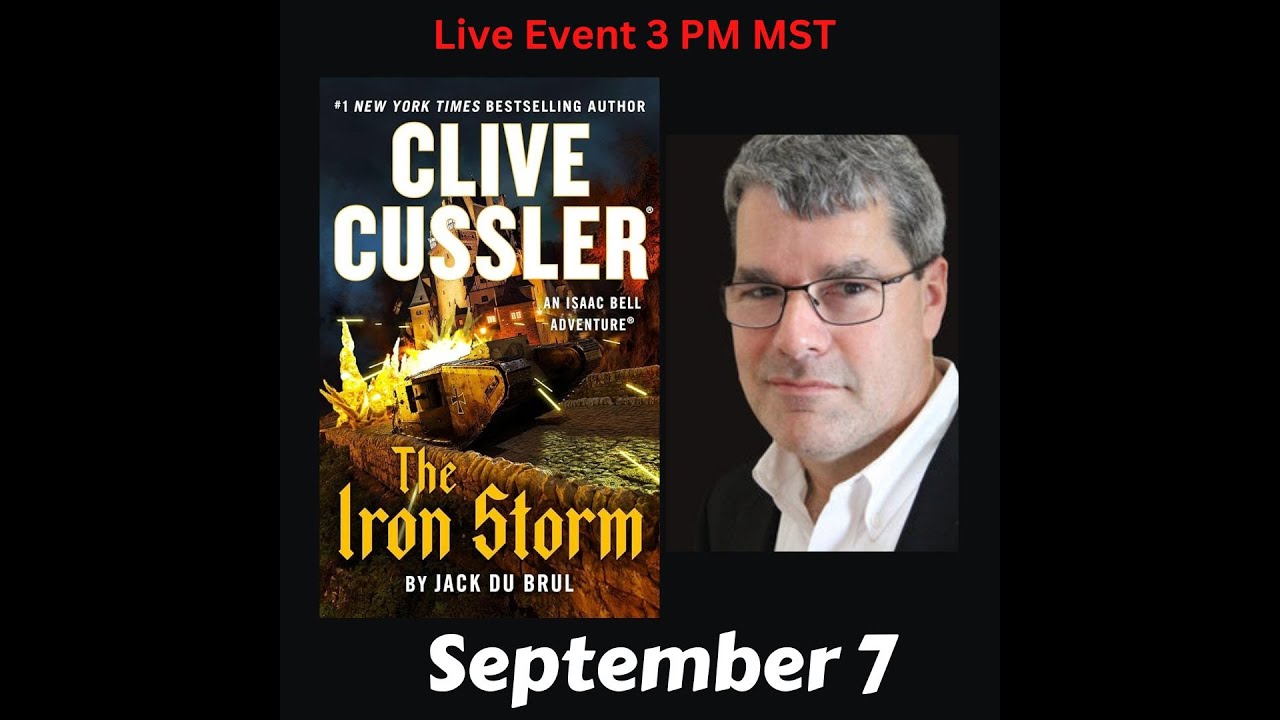 Jack DuBrul discusses Clive Cussler The Iron Storm