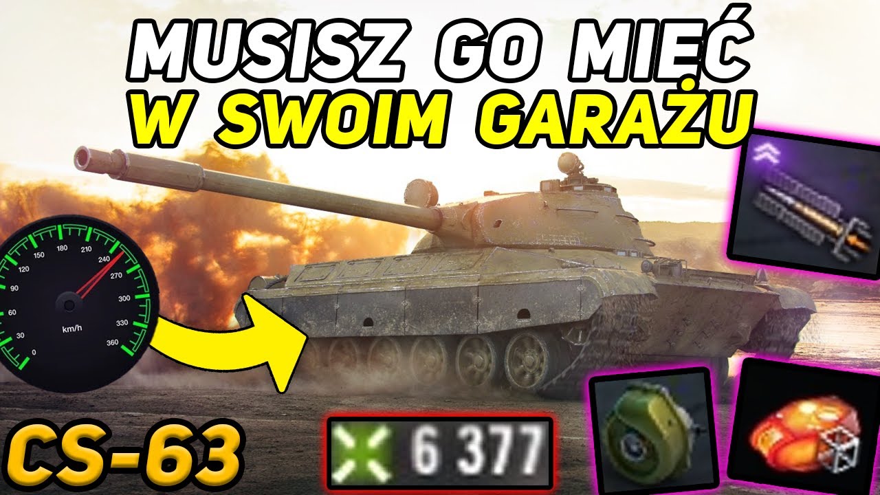 CS-63 - KOMPLETNY CZOŁG ŚREDNI (W KONTEKŚCIE KAMPANII)