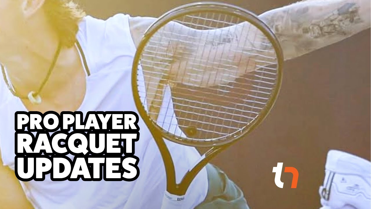More Blacked-out Racquets! Pro player updates, July 2025