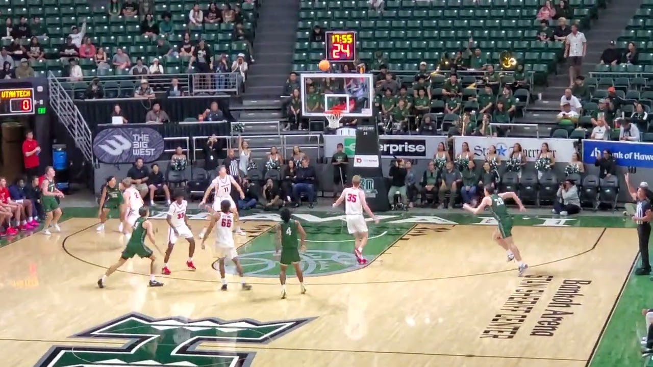Dre Bullock Only Triple Against Utah Tech!