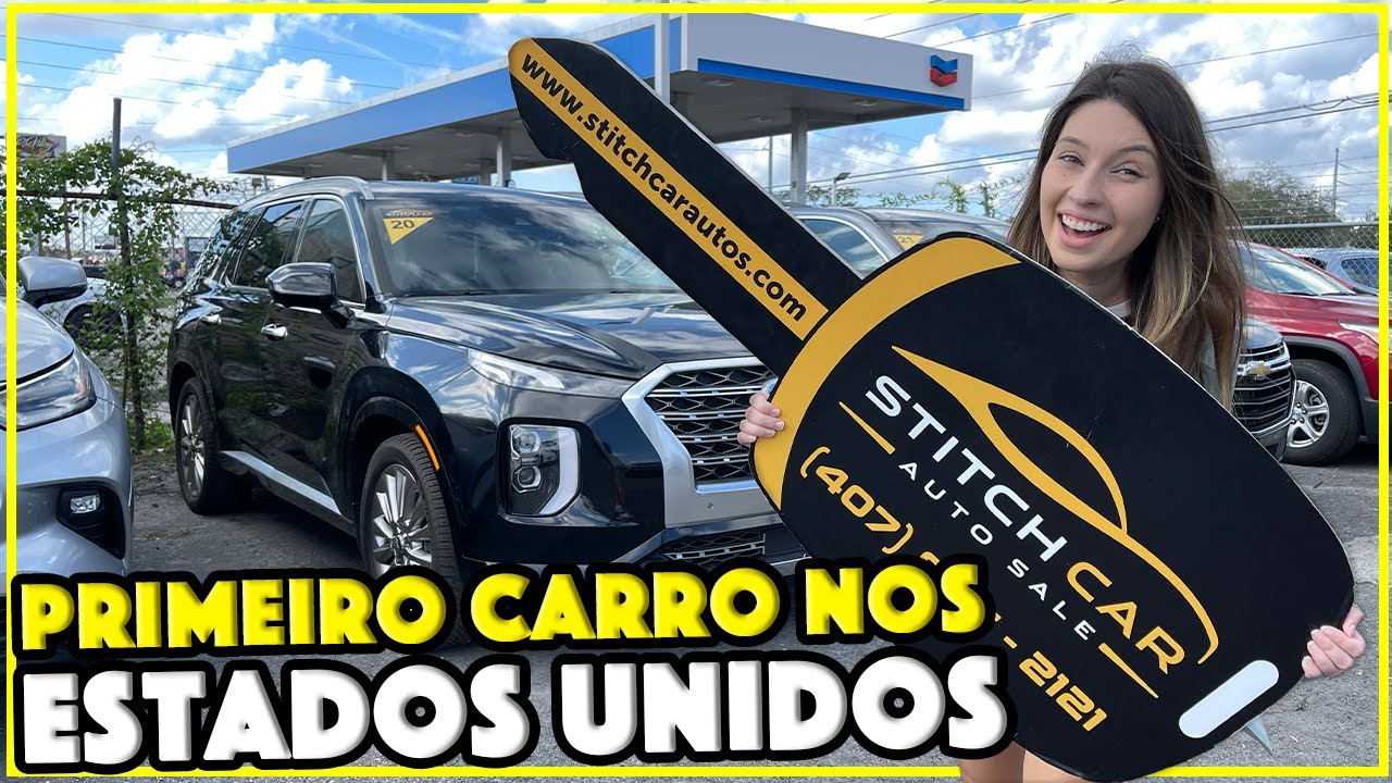 COMO COMPRAR UM CARRO NOS EUA ESTANDO NO BRASIL - PRIMEIRO CARRO EM ORLANDO