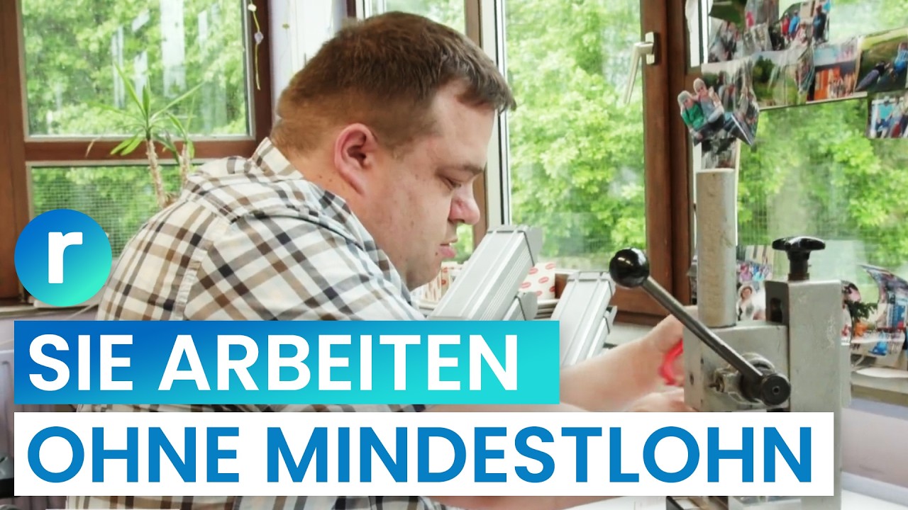 Abzocke in Behindertenwerkstätten? Lukas will den Mindestlohn | reporter