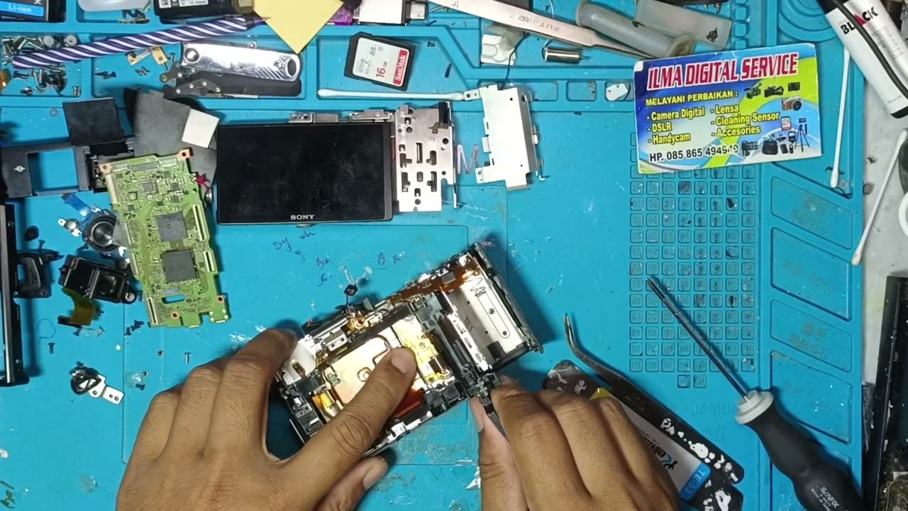 Sony A6000 Mati Total (Kembali Hidup) korban Malpraktek 