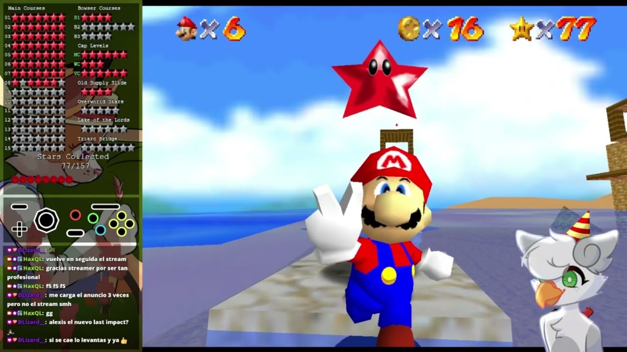 Super Mario 74 Extreme Edition | [C8] Overgrown Oasis (Savestateless)
