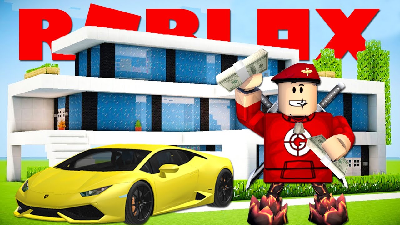 VILLA MET ZWEMBAD !! | Roblox Super Mansion Tycoon 2