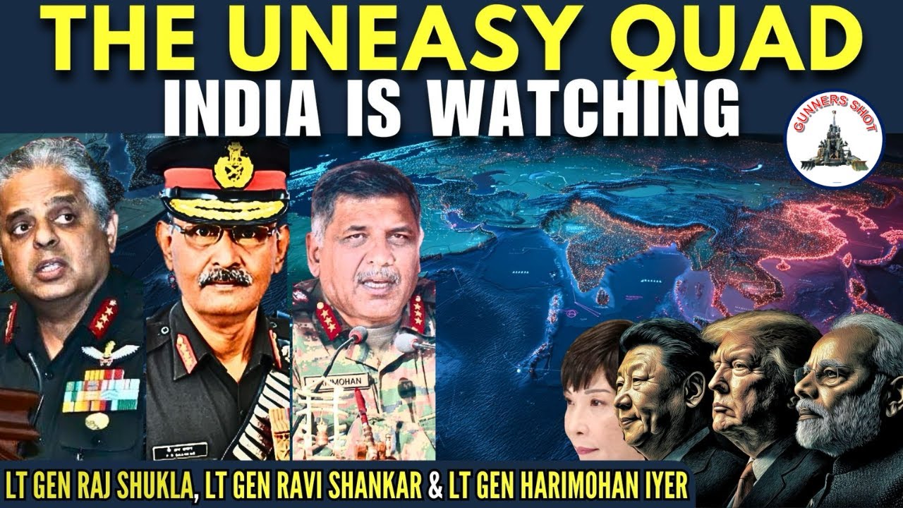 Japan-China-Taiwan-US: The uneasy Quad! What's at stake for India? • #TheGunnersSight