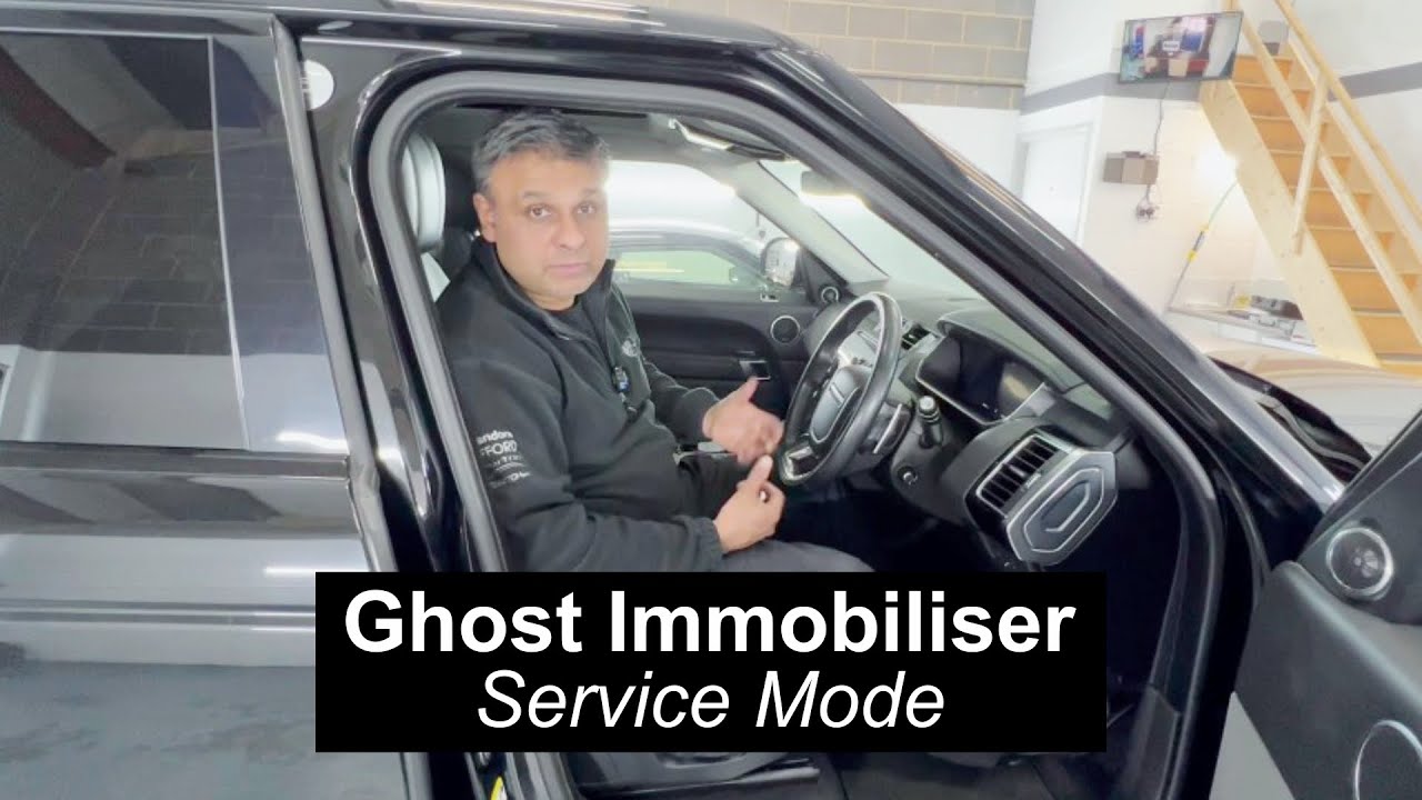 Режим обслуживания иммобилайзера Ghost | Range Rover Sport | Автомобильные сигнализации Dragon