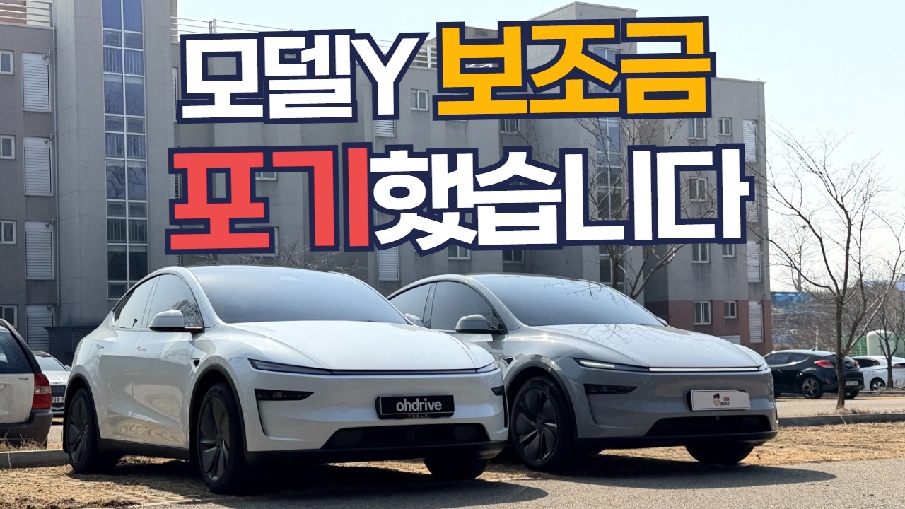 보조금 포기하고 26년식 모델Y 산 이유 | 오너 인터뷰