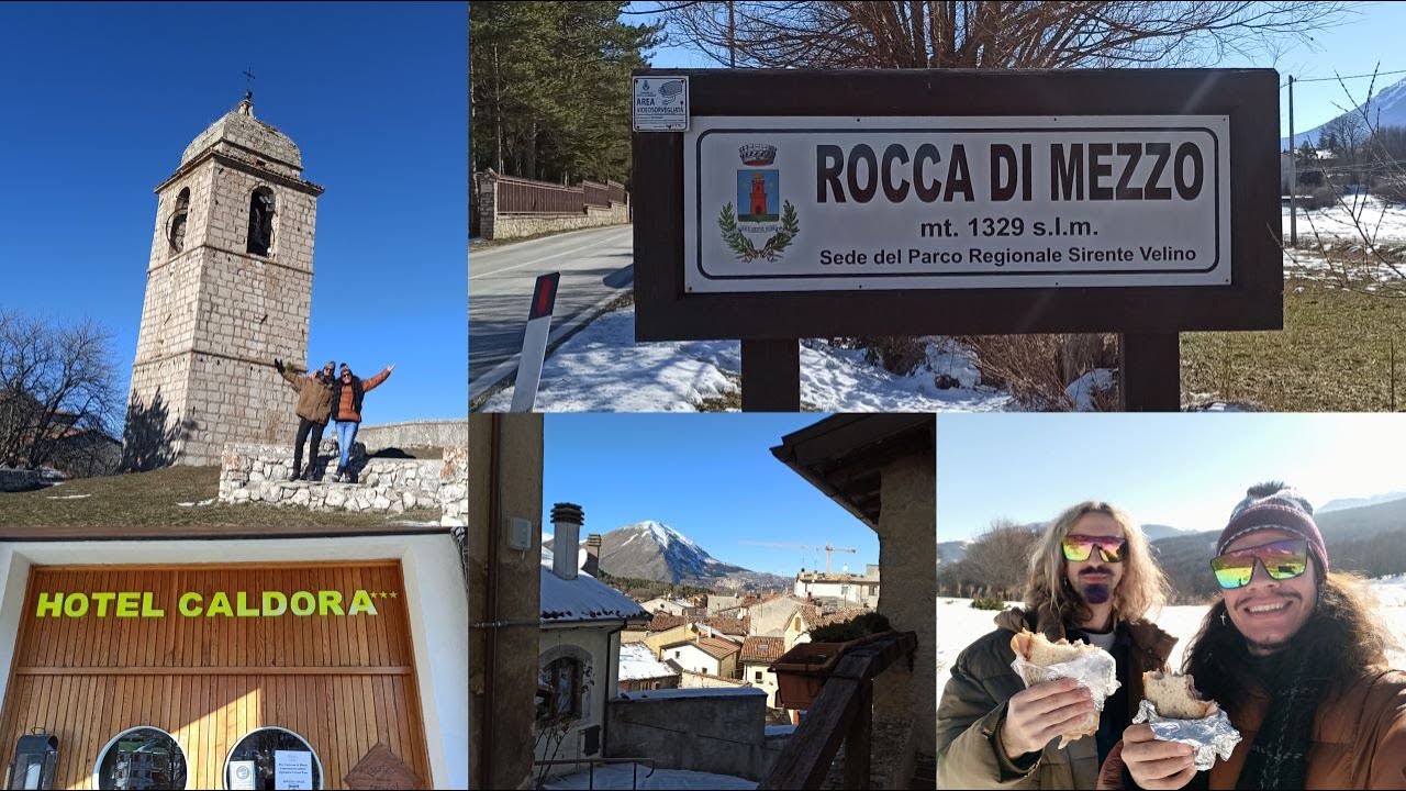 ROCCA DI MEZZO Abruzzo L'Aquila | CAMPO FELICE | HOTEL CALDORA | Italia Travel | SNOW TRIP ITALY