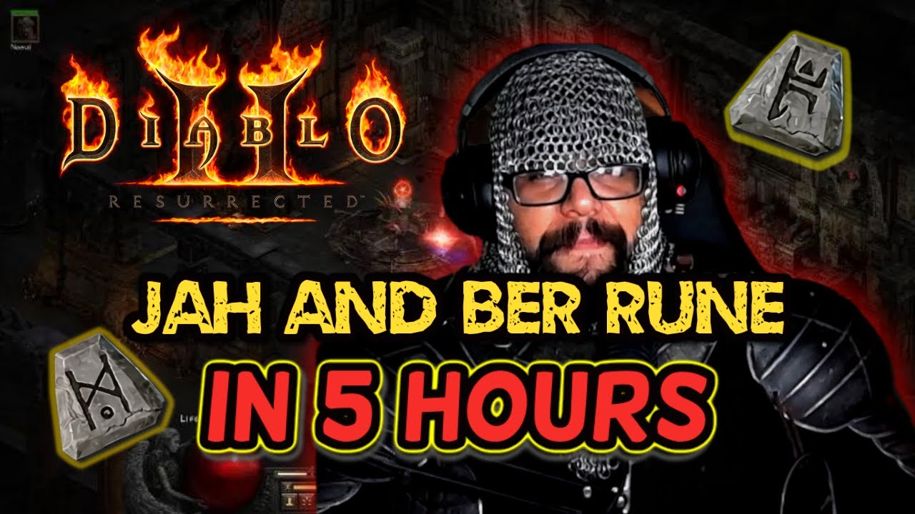 I Made Enigma In LESS THAN 5 HOURS and so CAN YOU - Diablo 2 Resurrected How To Find High Runes