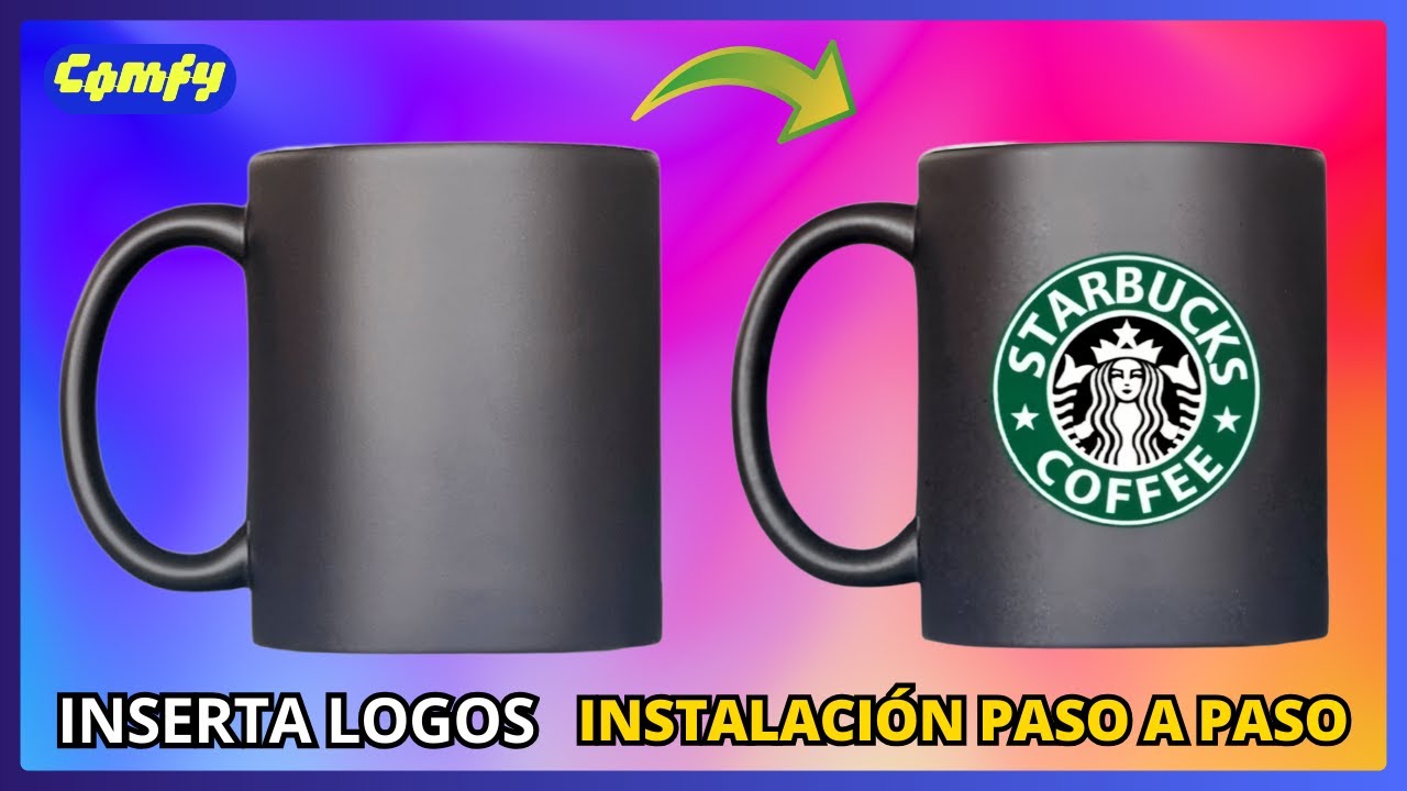 Inserta Logos en Fotos con IA – ComfyUI + Flux Redux, Ace++ y Kontext (Instalamos en la nube)