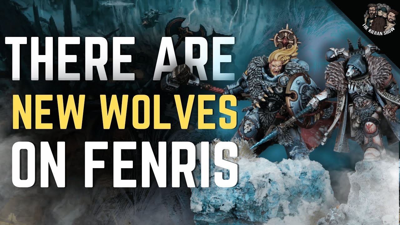 Kitbashing new SPACE WOLVES to CHAOS