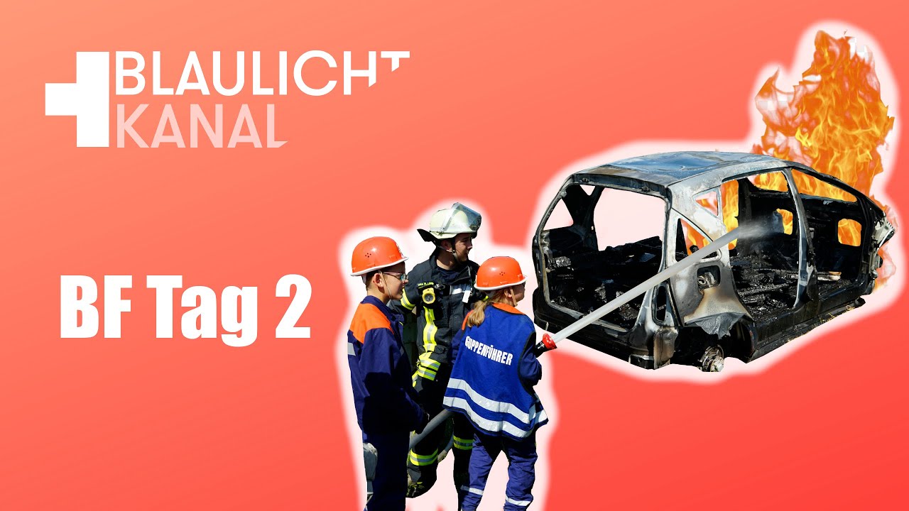 Große Abschlussübung Berufsfeuerwehrtag Jugendfeuerwehr