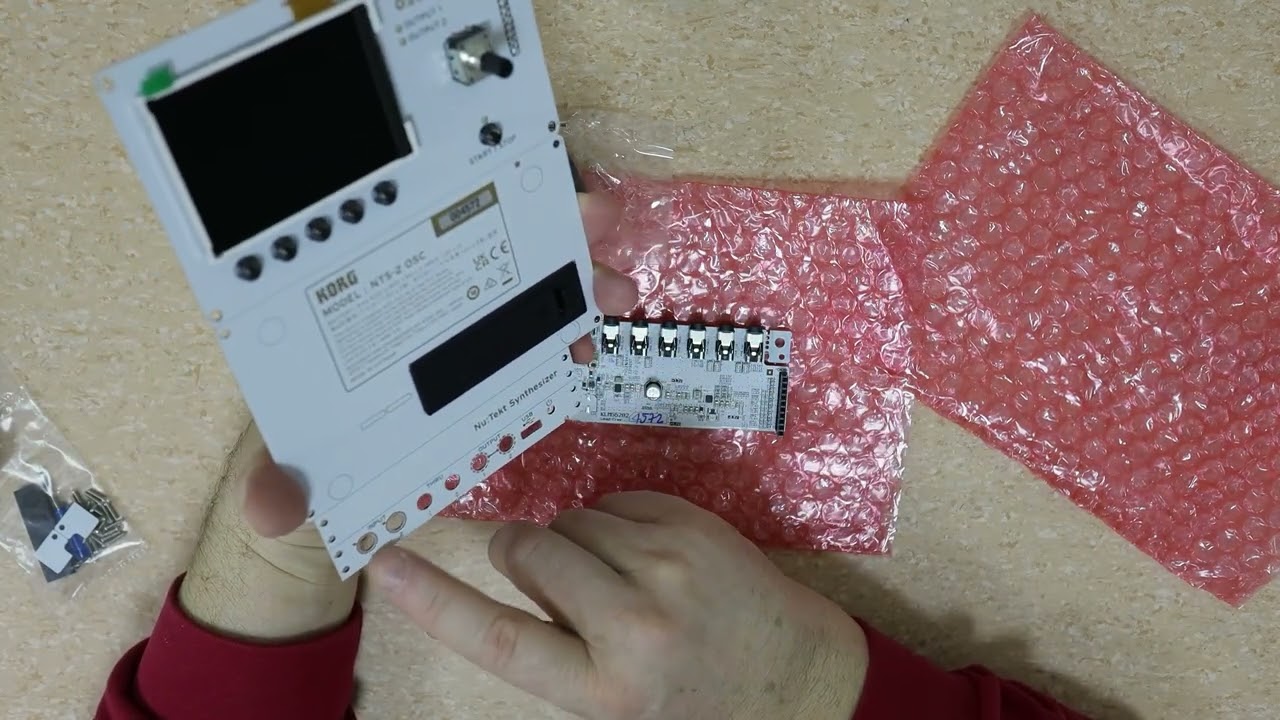 NTS-2 oscilloscope kit + PATCH & TWEAK with KORG: Распаковка и первый взгляд