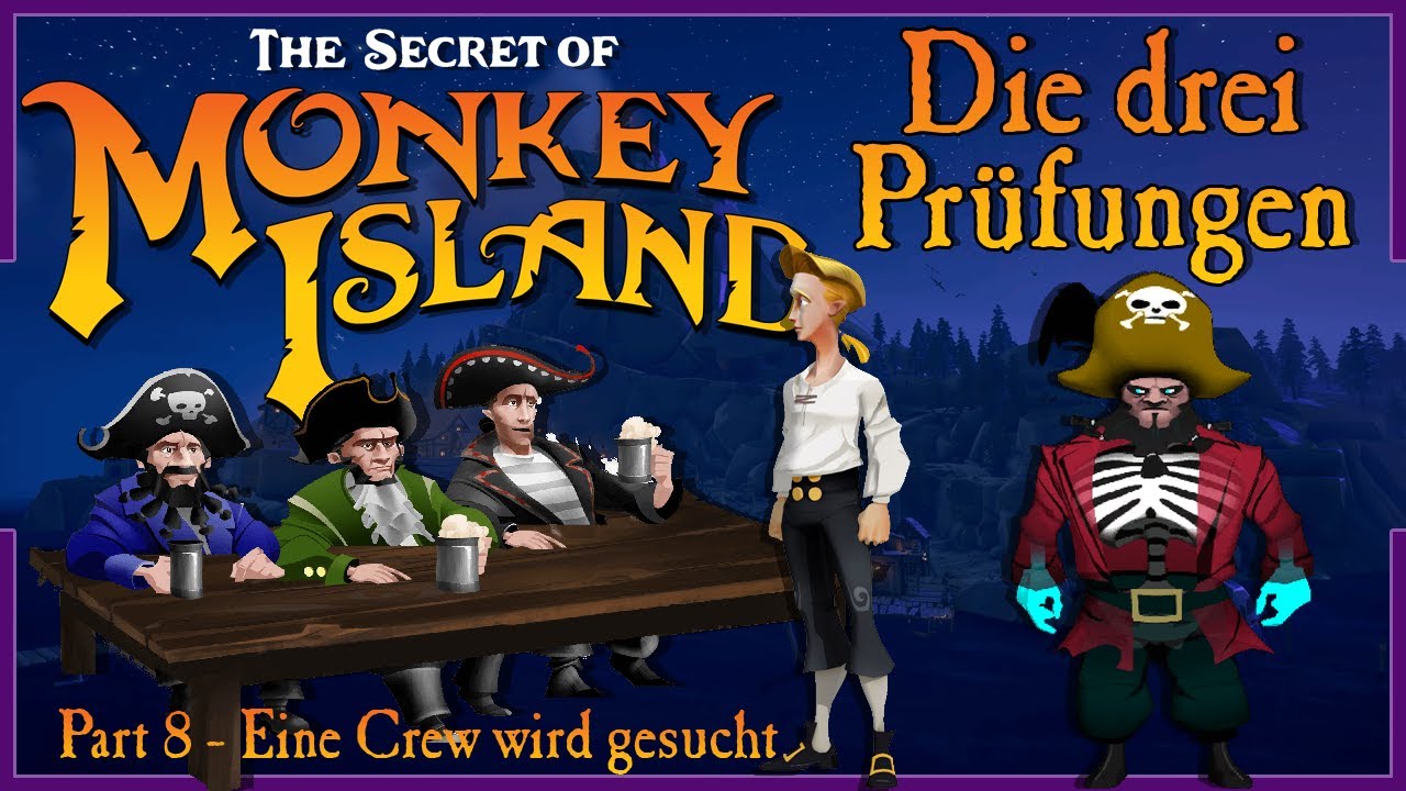 Amiga Retrogaming (The Secret of Monkey Island)▶️️ Part VIII - Eine Crew wird gesucht