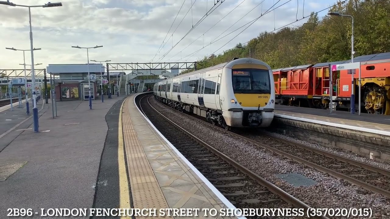Trains At Pitsea, LTSML, 21/10/22