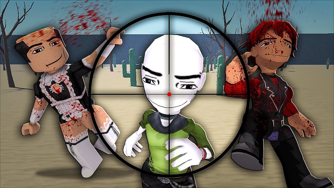 3 BOCÓ TENTANDO SOBREVIVER AO SNIPER NO ROBLOX