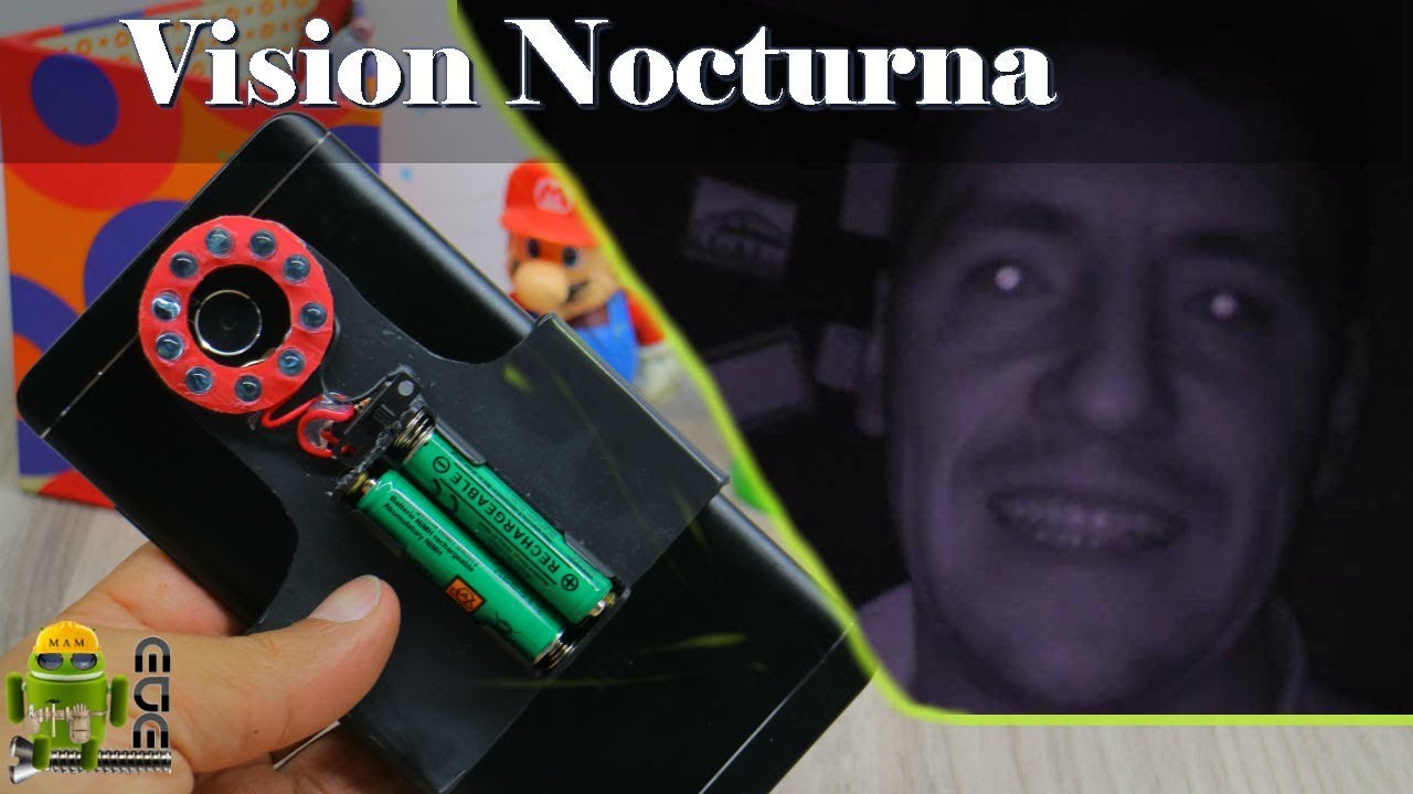Visor Nocturno Para Telefono Muy Facil de Hacer - Construyelo Tu Mismo