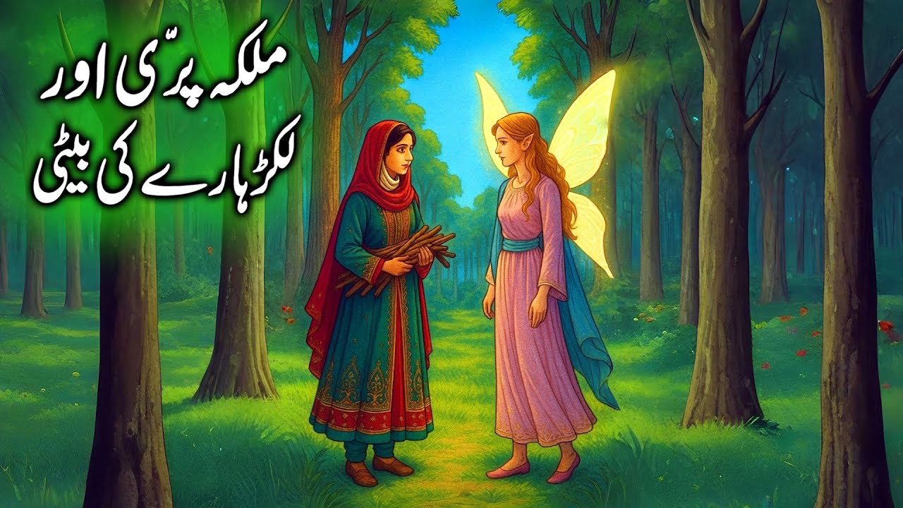 Malka Pari aur Lakarhare ki Beti || The Fairy Queen and the Woodcutter's Daughter | New urdu kahani