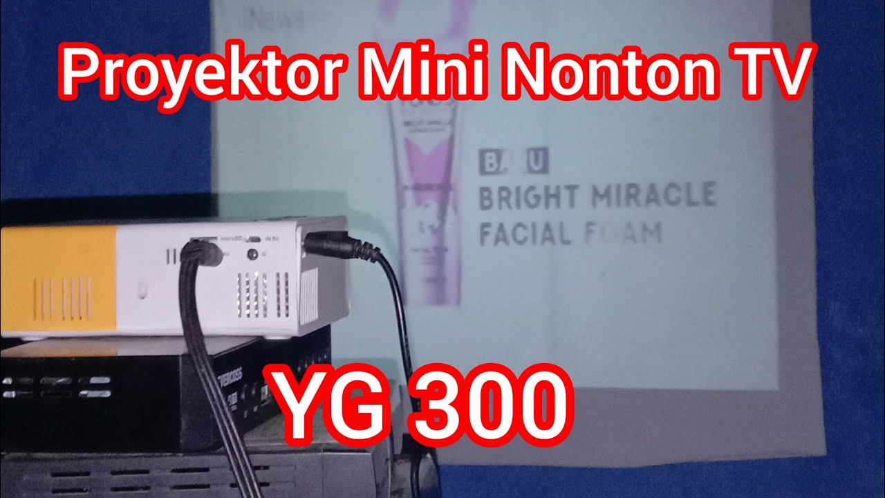 Proyektor Mini Tipe YG300  ukuran kecil| Part 2 @kangkrepescigugur