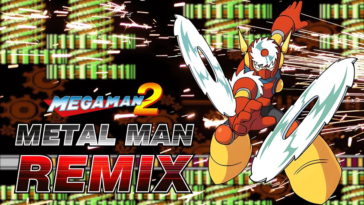 Mega Man 2 - Metal Man Remix (Rock) [AI Generated]