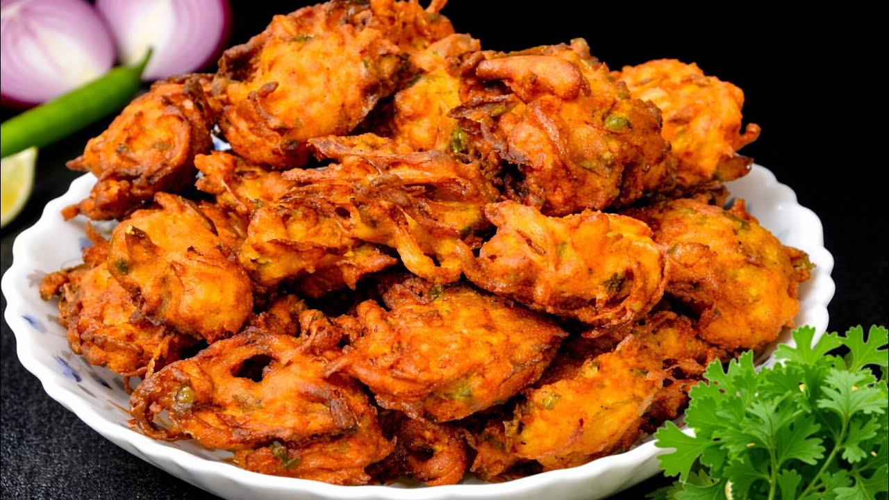 നോമ്പുതുറ സ്പെഷ്യൽ കേരള സ്റ്റൈൽ ക്രിസ്പി ഉള്ളി ബജി | Crispy Onion Baji Kerala Style |Quick Recipe 
