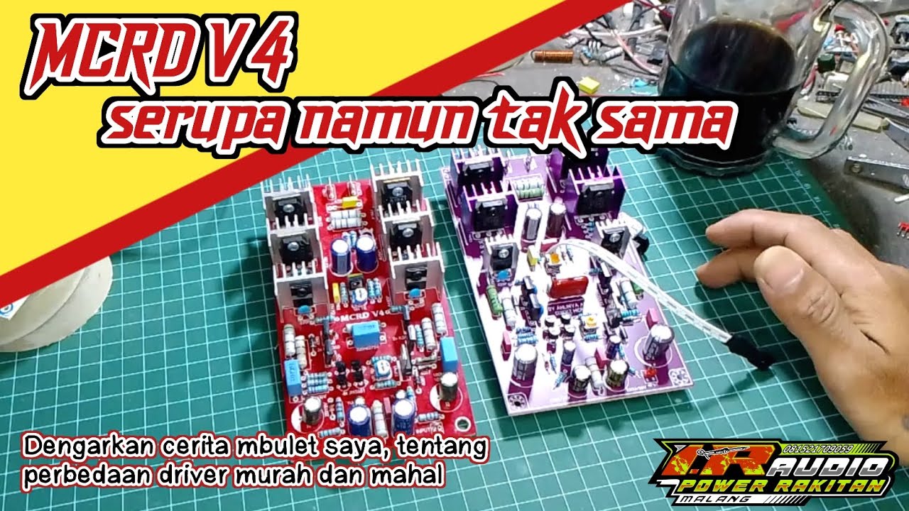 DRIVER MCRD v4 inilah Alasan Mengapa Driver yg Sama tapi Beda Harga