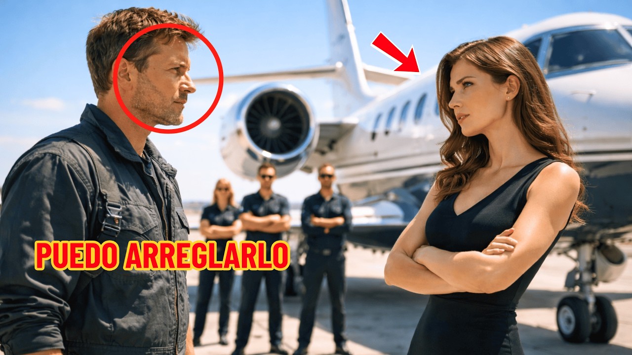 Un mecánico en apuros arregló el jet de un multimillonario — Lo que pasó después lo cambió todo