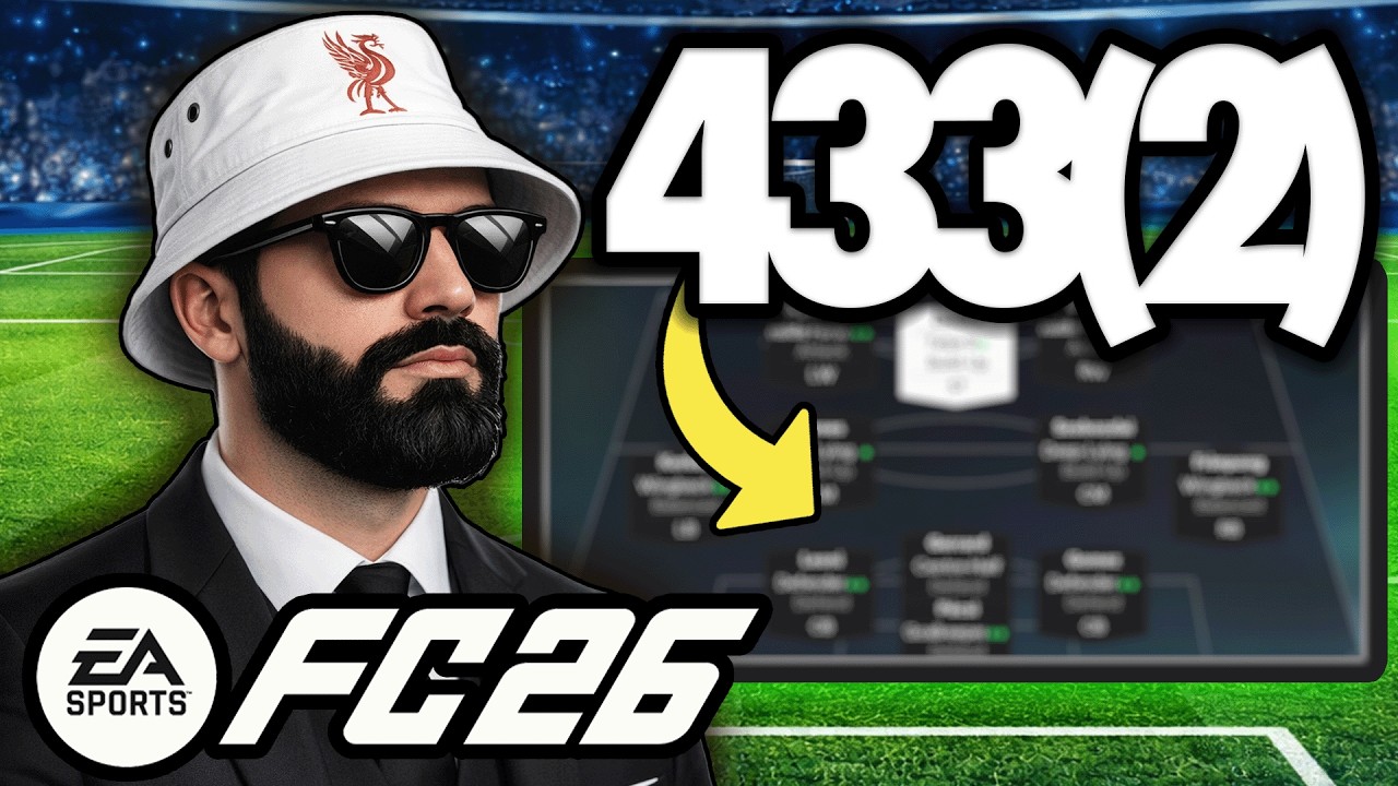 Победите тактику META 433(2) в FC 26🔥Пользовательские тактики FC 26