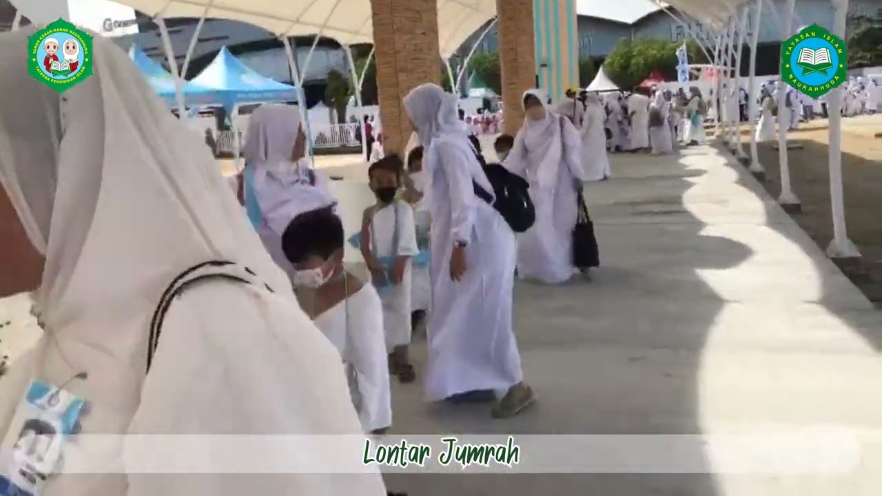 Latihan Manasik Haji TK Islam Naurahhuda di Az-Zahra Manasik Center Karawang