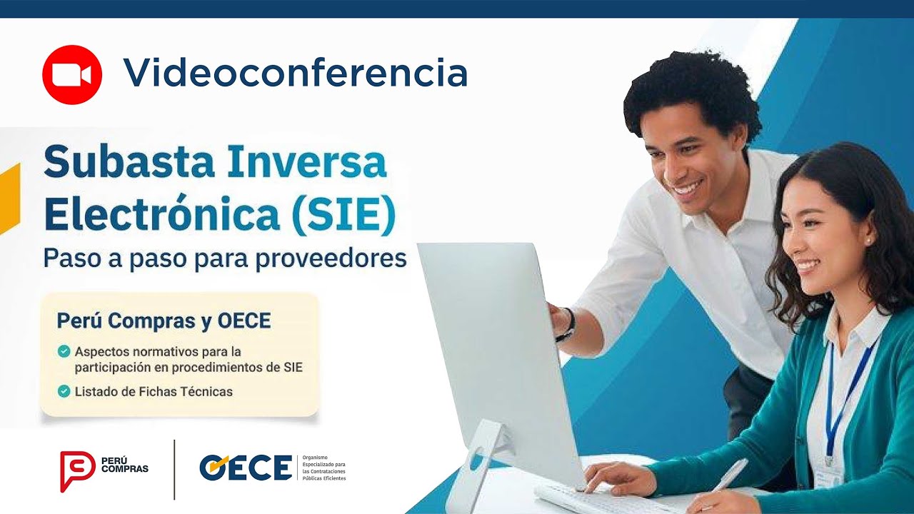 Subasta Inversa Electrónica (SIE): Paso a paso para proveedores