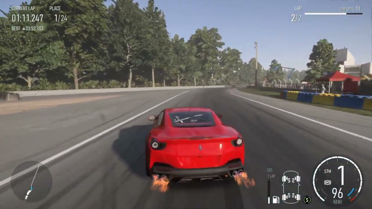 1200HP TWIN TURBO V12 FERRARI PORTIFINO in Le Mans | FORZA MOTORSPORT 