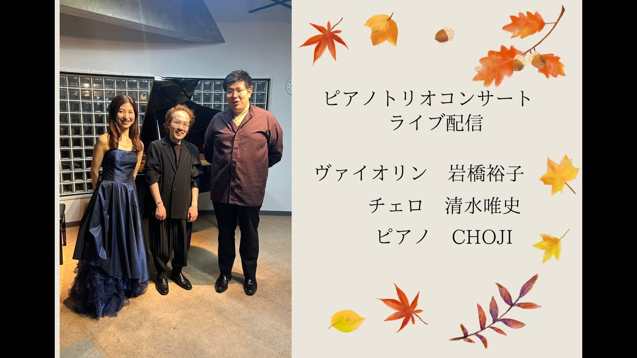 飯能市ピアノトリオコンサート