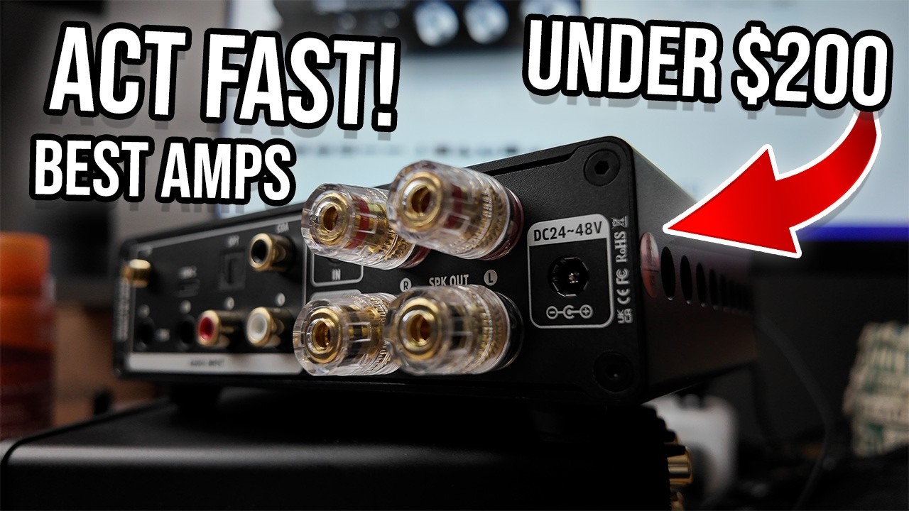Get it NOW before it's Gone Best Speaker Amps Under $200