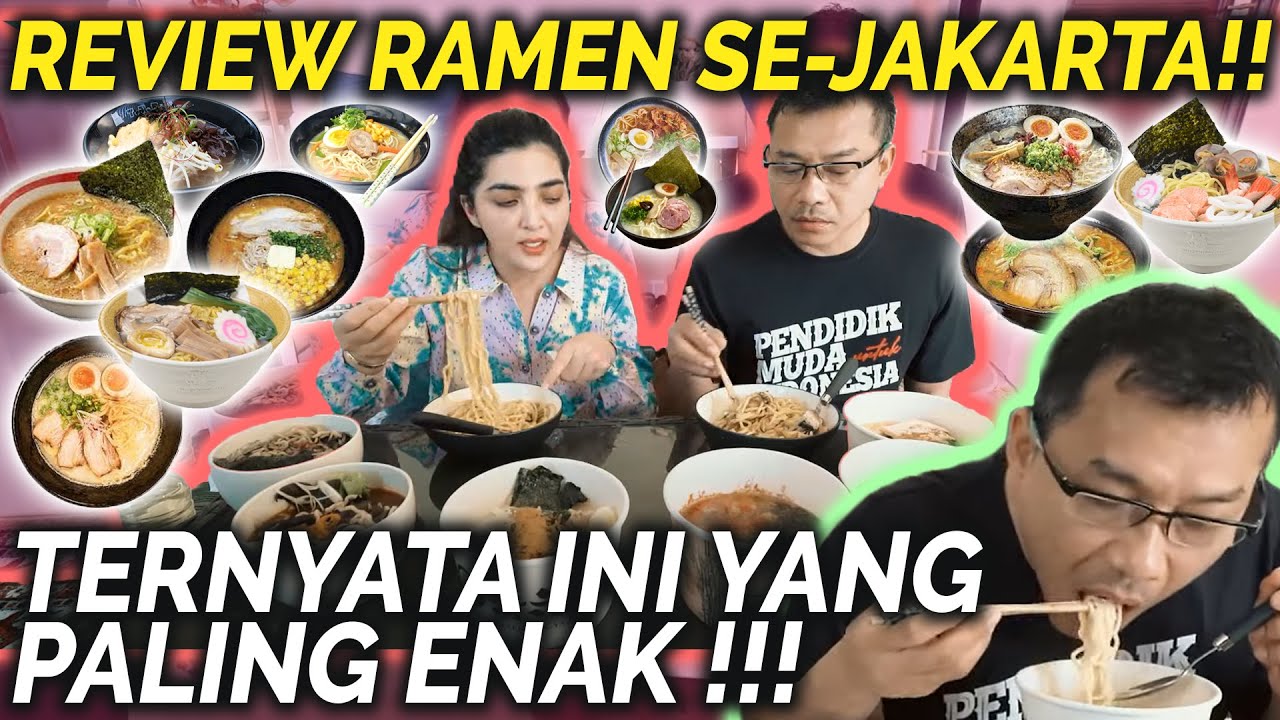 COBAIN SEMUA RAMEN TERBAIK DI JAKARTA!! ASHANTY : JANGAN SAKIT HATI YA SAMA HASILNYA!!