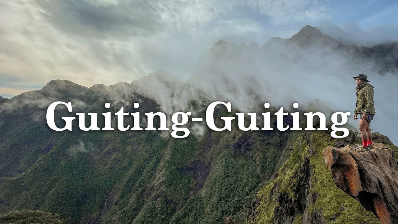 Hiking MT. GUITING-GUITING | Sibuyan Island, Romblon | Tampayan Backtrail | Silent Hiking Video | 4K