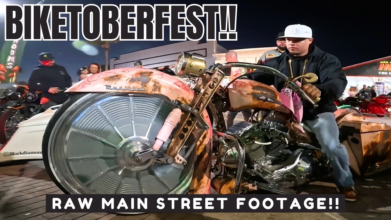 Biketoberfest RAW Street WALKER First Person FOOTAGE!!