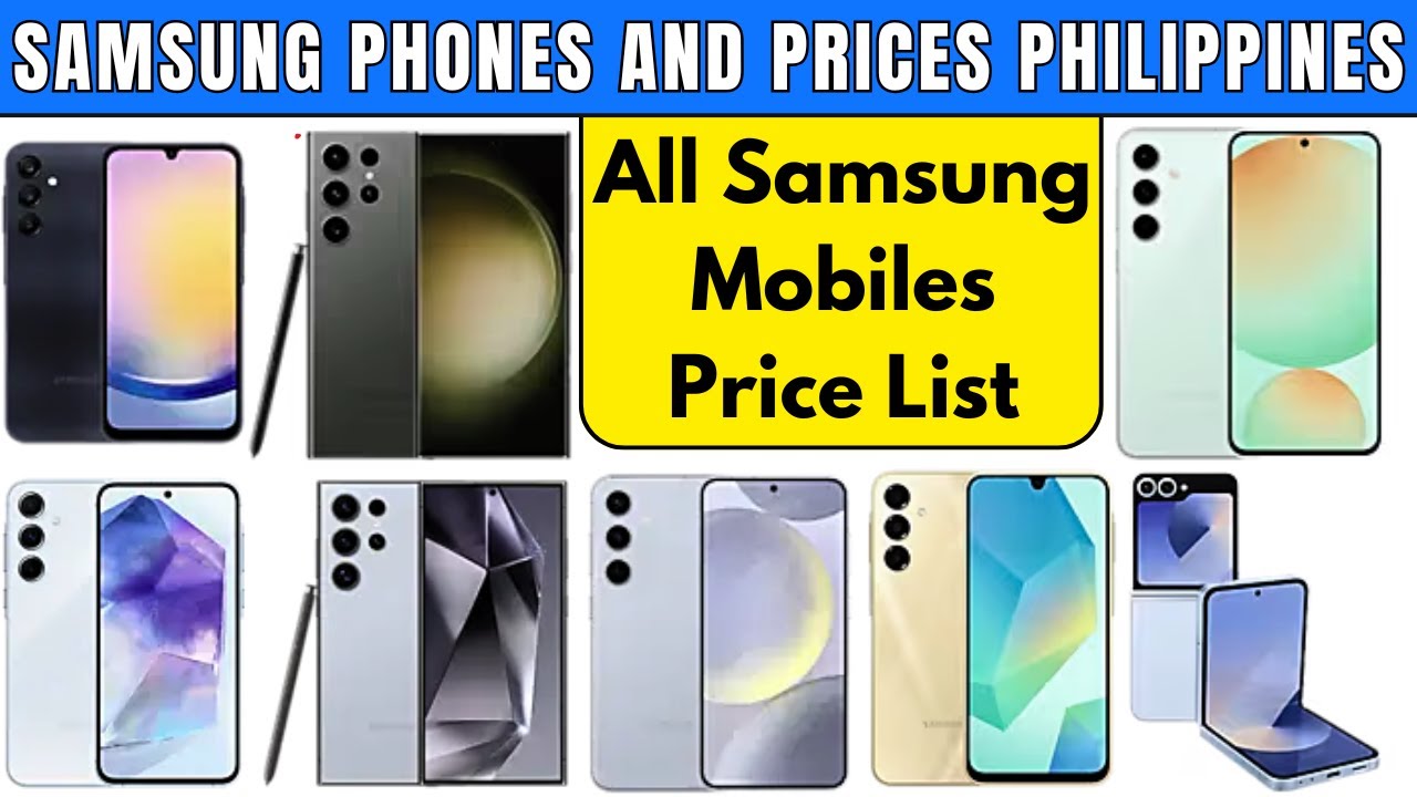 Samsung Phones and Prices Philippines | Galaxy Z Flip6, A55 5G, S24 Ultra, S23, A06, A25 5G, A16 5G