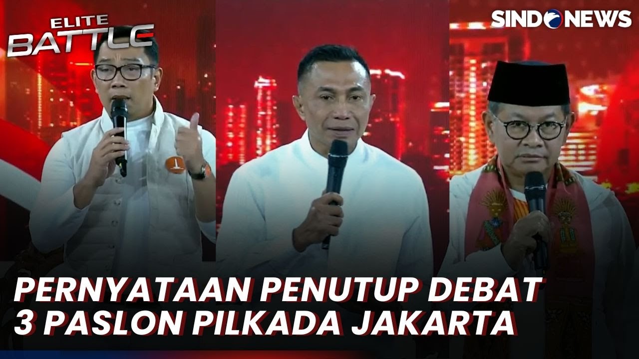 Tutup Debat Pilkada Jakarta: Ridwan Kamil Pamer Dekat Prabowo hingga Si Doel Pantun Nikita Mirzani