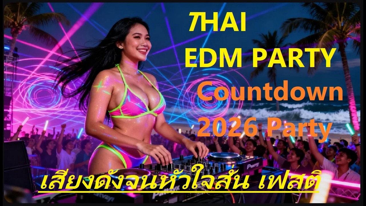 EDM Thai ไทย 🔥 เบสเดือด จังหวะน้ำ แสงไฟ | Countdown 2026 Party | Bass Bossted
