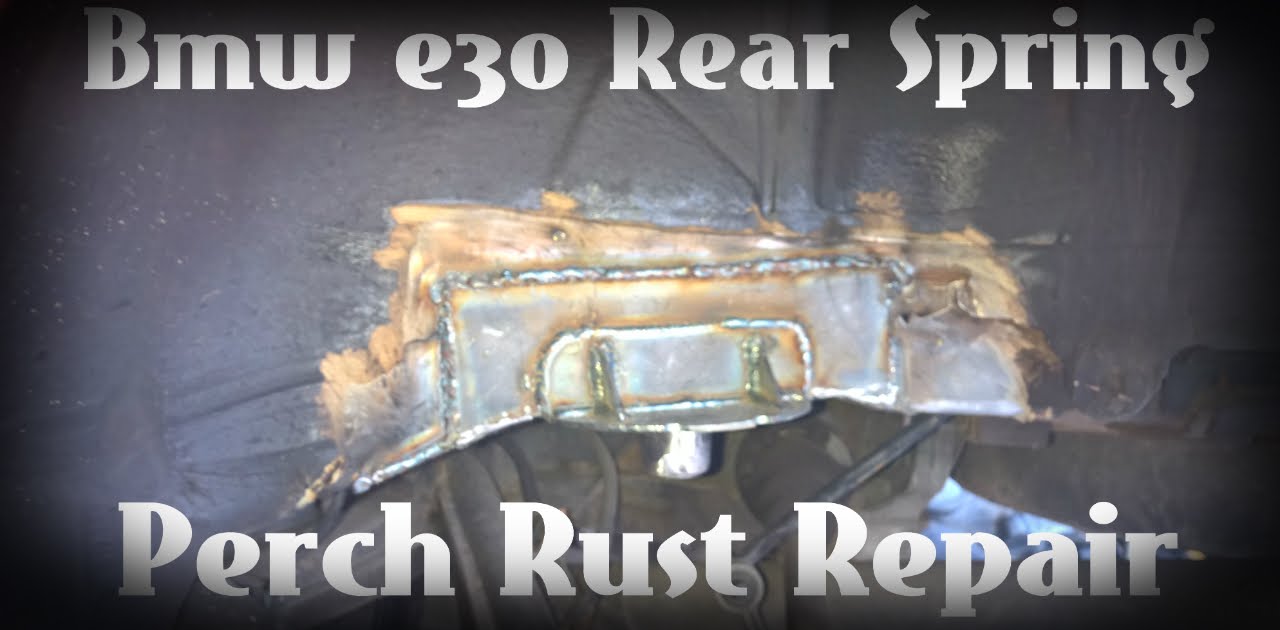 BMW e30 Rear Spring Perch Repair (My Experience) HD