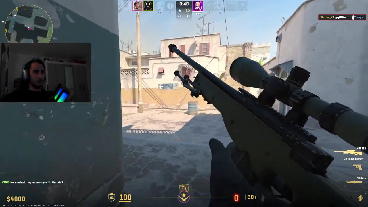 How did HE KNOW? #shorts #csgo #csgomoments